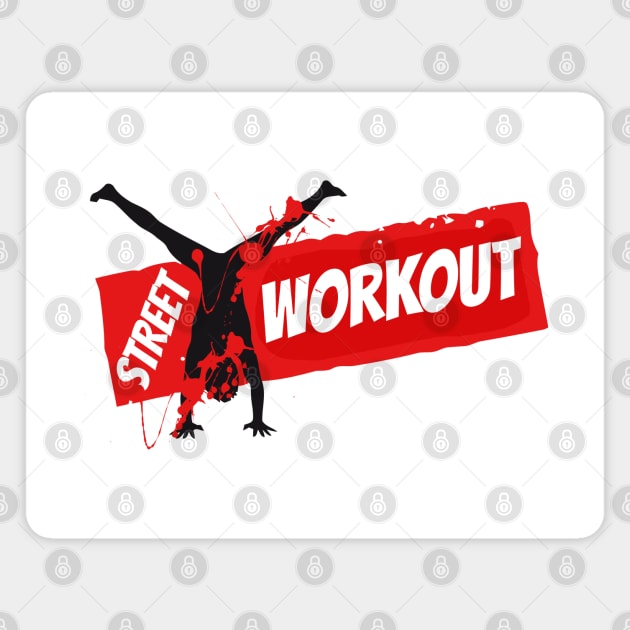 Street Workout Magnet by Gravity Zero